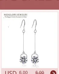 Neoglory Подвески Снежинка крюк серьги-подвески в форме звезды для женщин ювелирные изделия Новинка Горячая GJ украшенные кристаллами от Swarovski
