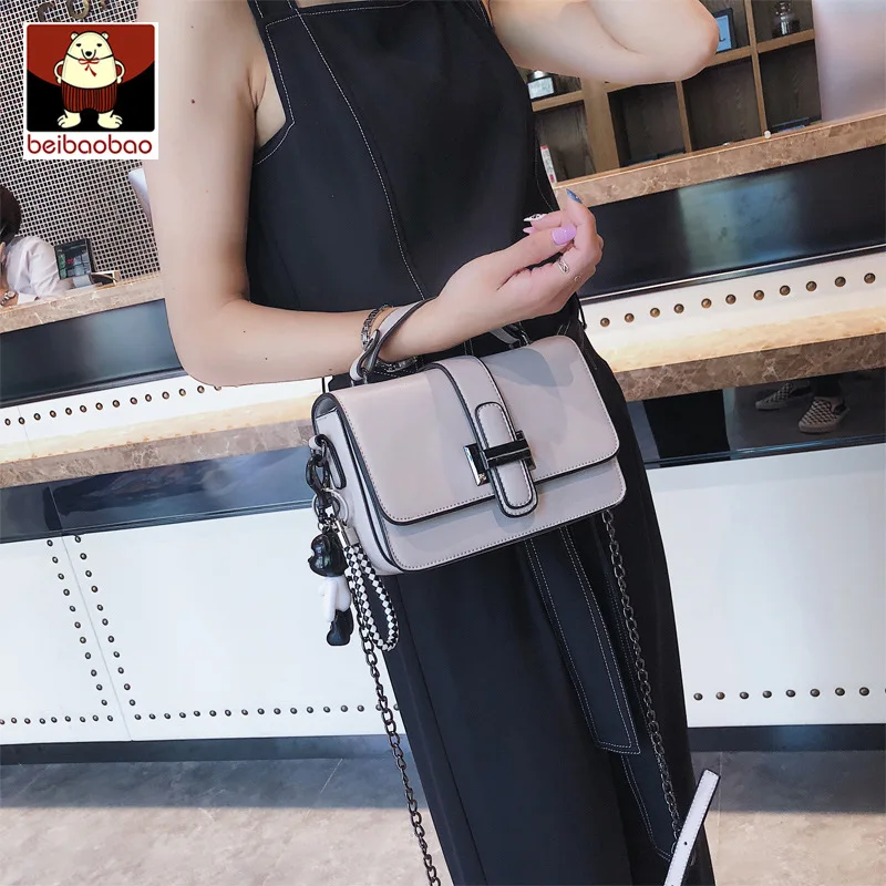 Small Bag Women Messenger Bag Version of Small Fresh Shoulder Bag Chain Bag