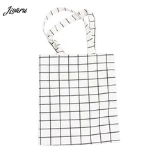 Shoes belongs To You Для женщин хозяйственная сумка женская сумка Холст сумка для покупок, в клетку Повседневное Сумки из натуральной кожи для студентов на окружающую среду посылка