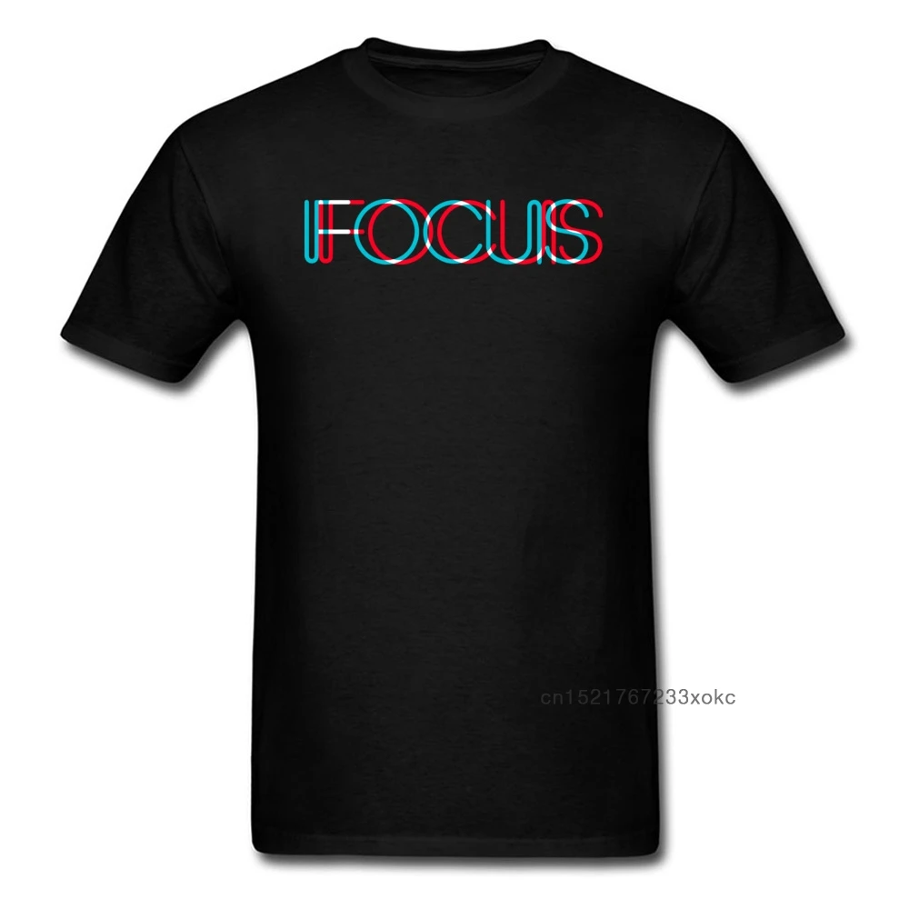 

Casual FOCUS Tops & Tees for Men Classic Summer Round Neck 100% Cotton Short Sleeve T-shirts Custom Tee-Shirts