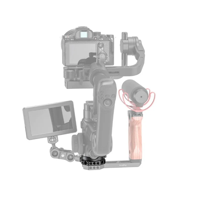 SmallRig Baseplate для Zhiyun CRANE 3 LAB Ручной Стабилизатор БЫСТРОРАЗЪЕМНАЯ Монтажная пластина с ARRI установкой отверстий-2401