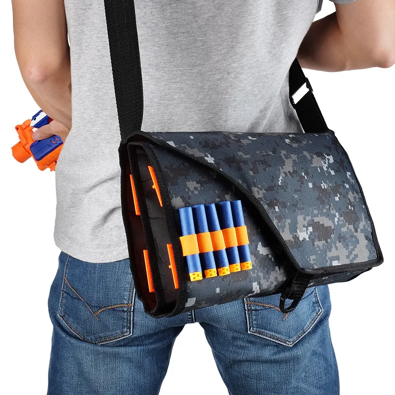 Стиль Nerf Стиль Знаменитостей сумка 18 заколки для волос Паньер сумка Многофункциональный тактический вещевой мешок мягкая пуля сумка для хранения