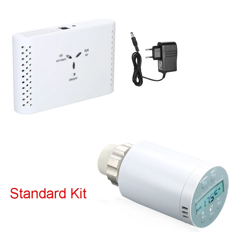 Умный термостатический радиаторный клапан Wi-Fi контроллер температуры для