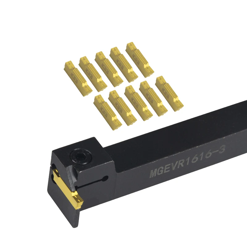 

MGEVR1616-1.5T4.5 MGEVL1616-2T5 holder MGEVR/L grooving -1.5/2/3/4 MGMN150/200/250/300/400 CNC Lathe Insert for Turning Tool