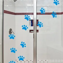 Ножки медведь наклейки когти настенные наклейки A1059 производители Европа и Америка Стикеры с пословицами на стену английский настраиваемый стекло S