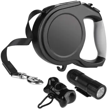 

5M 8M 50kg Large Dog Leash Retractable Extending Pet Leash Lead for Big and Medium Dog with LED