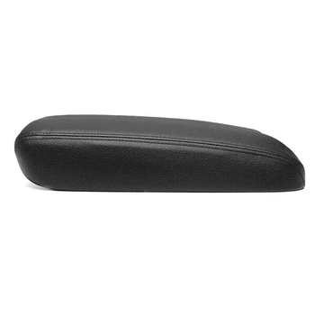 

For Honda Accord 2008-2012 Armrest Cover Interior Accessory 1pc Car Auto Central Console Black Leather