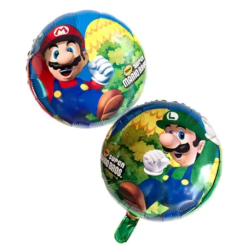 

10pcs Super Mario Balloons Classic Toys Mario Bros Mylar Balloons Birthday Party Decoration Balloons Mario Bros Baby Shower ball