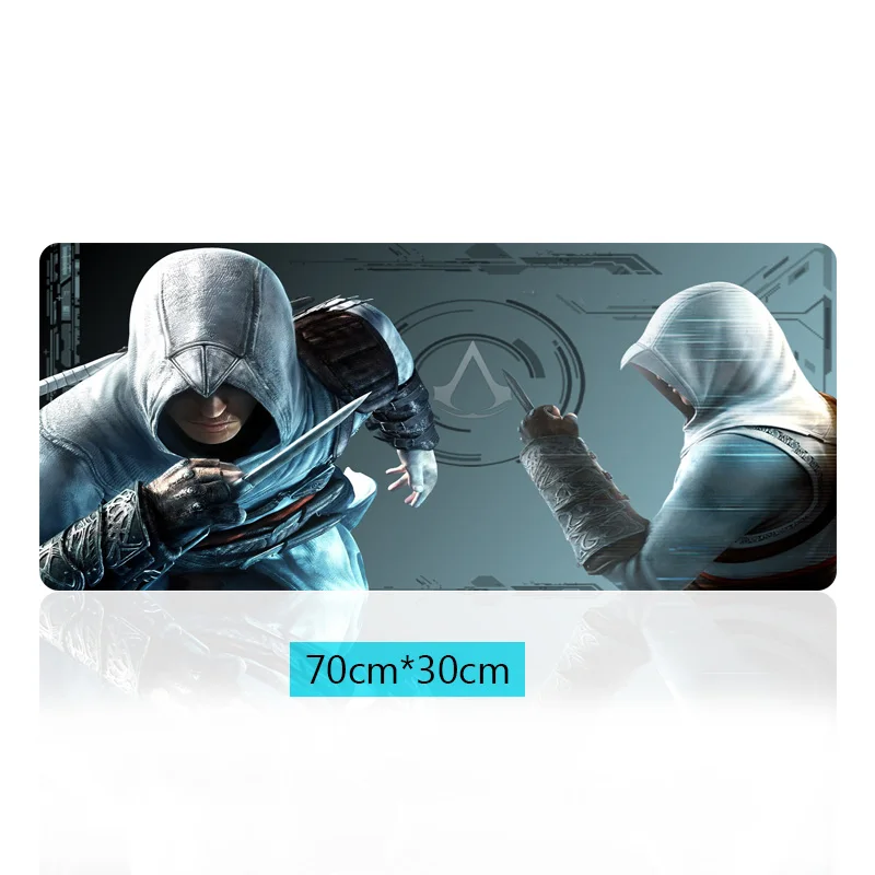 700*300*3 мм Assassins Creed игровой геймер Коврик для мыши плеер резиновый нескользящий коврик для мыши Коврик для мыши большой замок край ноутбук Настольный коврик