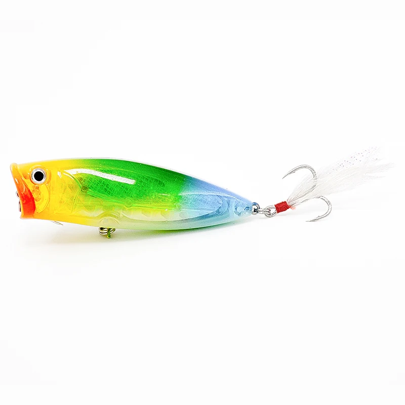 Cat Claw Fishing  Lure 101B Big Artificial Popper Lure Loud Sound 83mm 19g Fishing Bass 3D Eyes Bluefish Tuna Swing Carp Bait