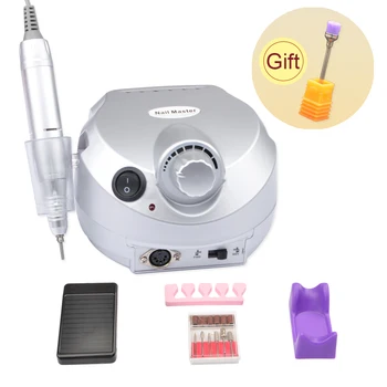 

Profession Electric 35000 RPM Nail Drill File Machine Set Electric Nail Art Drill Manicure Pedicure Nails Tool Kit