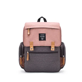 

LEQUEEN Diaper Bag Large Capacity Mother's Bag Shoulder Mommy Bag Multi-Function Maternity Travel Backpack