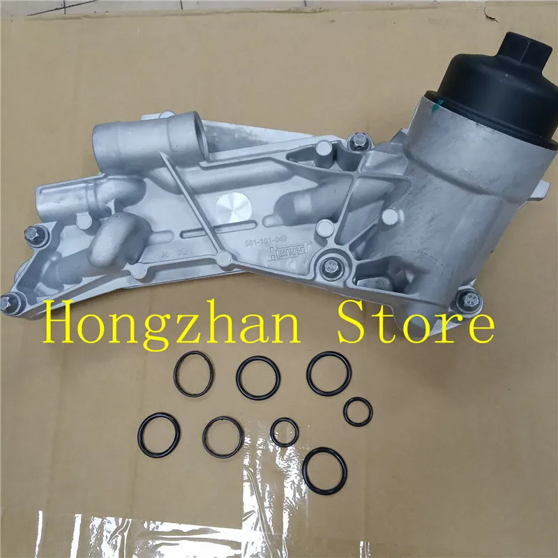 Масляный охладитель в сборке двигателя для Chevrolet Cruze Sonic Aveo G3 Orlando Opel Vauxhall 12992593 55571687 55355603