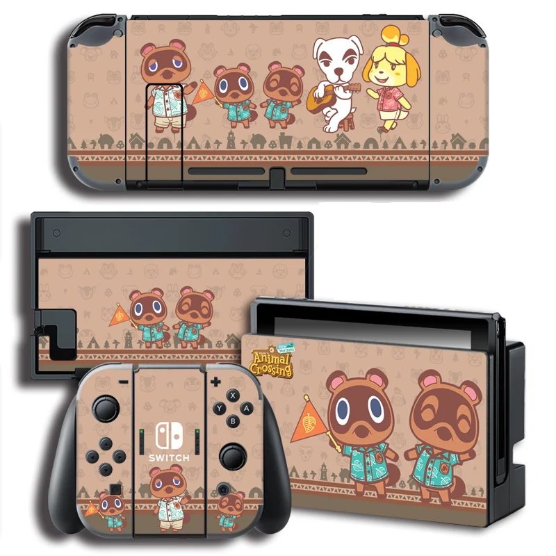 Виниловая наклейка на консоль наклейки панель Nintendo Switch и Joy Con контроллер
