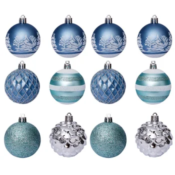 

30Pcs Christmas Balls Decorations Hanging Ball Bauble Christmas Tree Pendant Hanging Xmas Tree Outdoor Decor Xmas Gifts