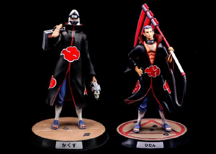 GK Naruto Akatsuki Hidan Kakuzu Figure PVC Doll Model Toys Car Decoration 28cm | Игрушки и хобби
