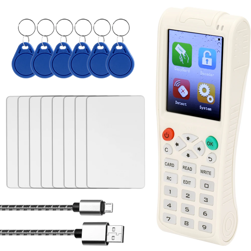 

Handheld Key Machine iCopy 5 with Full Decode Function Intelligent Card Key Machine RFI-D NFC Copier IC/I-D Reader