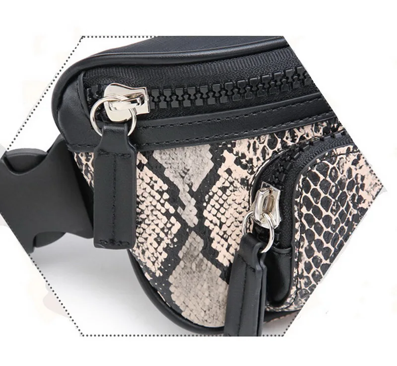 Guarder змеевидный пояс роскошный дизайн для женщин Новая Женская поясная сумка из искусственной кожи банан женские телефонные сумки поясная сумка GUA0010