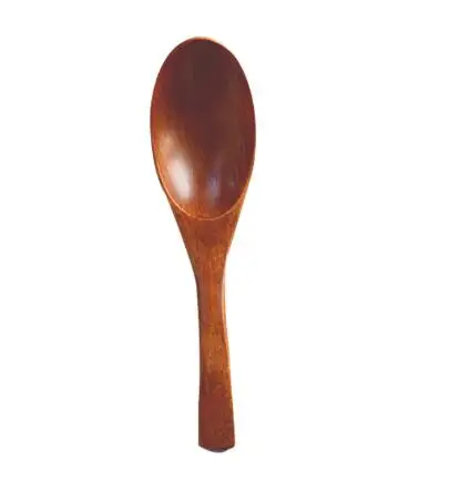 15pcs C Natural Wood Spoon Chinese Soup Handle Big Mouth Spoon 3 Colors Kitchen Tool 10pcs/lot - Цвет: 15pcs C