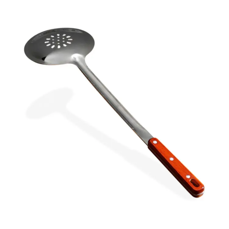 Шумовка Для Казана С Деревянной Ручкой Купить