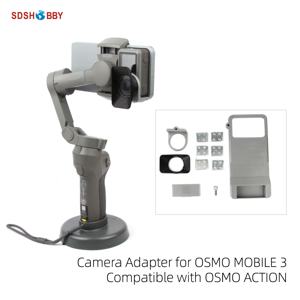 Staffa Di Supporto Per Adattatore Per Fotocamera Per Osmo Mobile 3 E Osmo Action