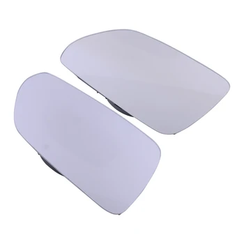 

6Q0857521 6Q0857522 1Pair Car Door Side Heated Wing Mirror Glass Fit for VW Polo Derby Vento-IND 2005 2006 2007 2008 2009 2010