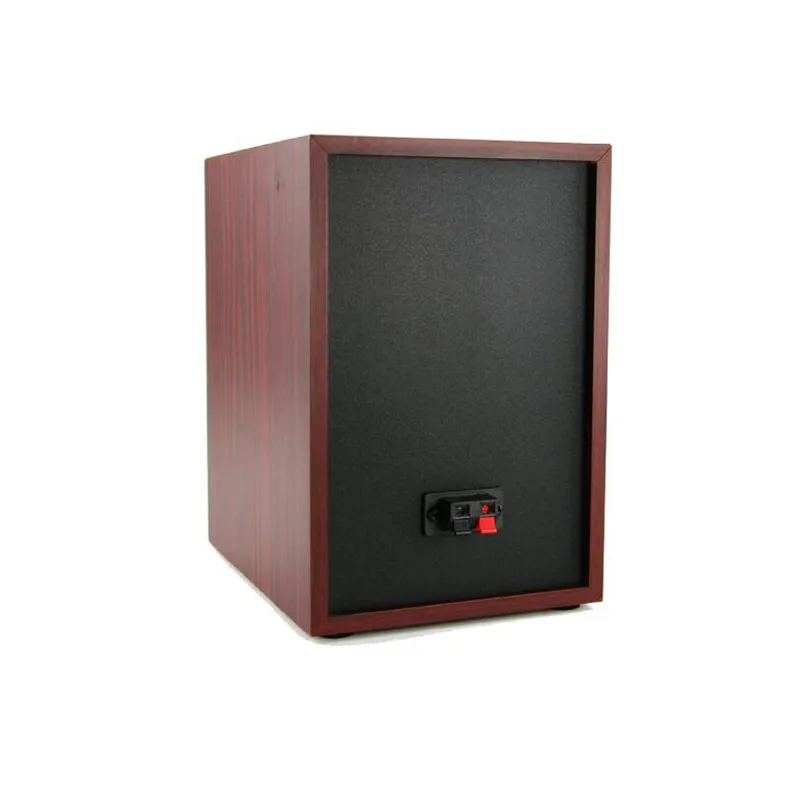 Car Audio Speaker Pair Wooden Desktop Computer Speakers Wall Mount Hifi Bass Stereo Music Player Subwoofer Sound Box