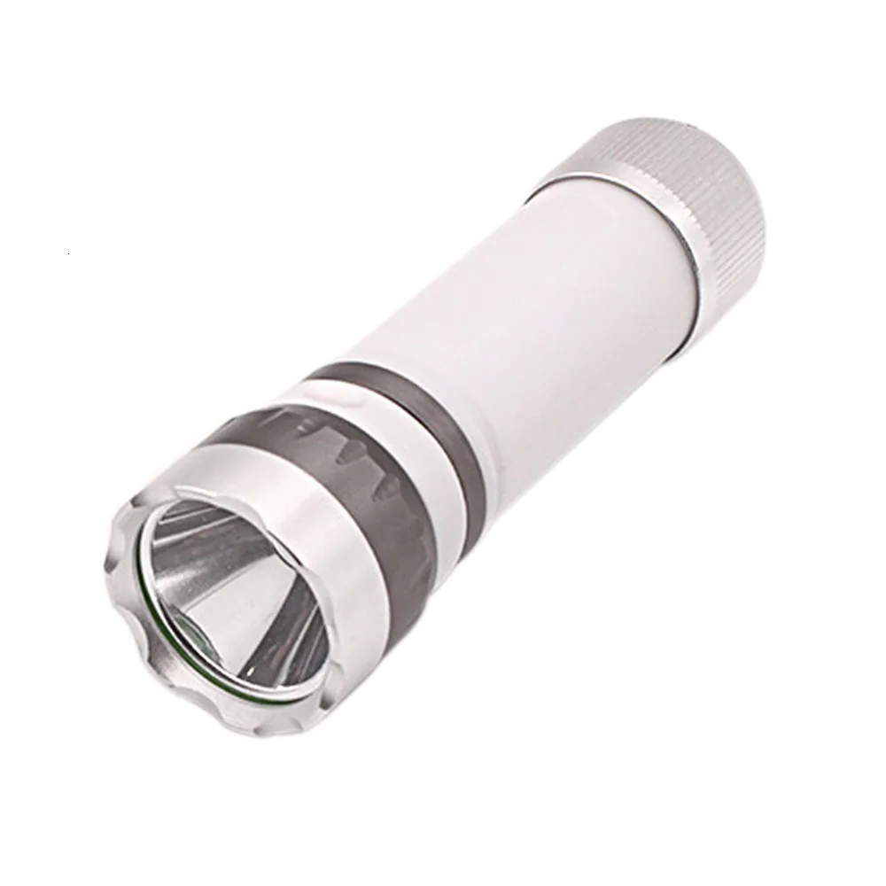 Multi-function Super Bright Aluminum Alloy USB LED Flashlight Waterproof Torch Light Lamp Camping Tent Light