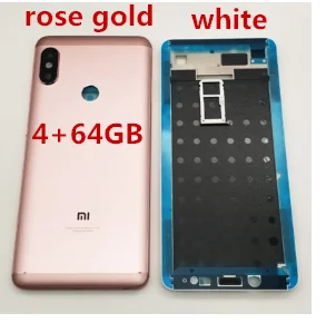 Запасные части для Xiaomi Redmi Note 5, передняя панель с ЖК-рамкой+ задняя крышка для Xiaomi Redmi Note 5 - Цвет: Красный