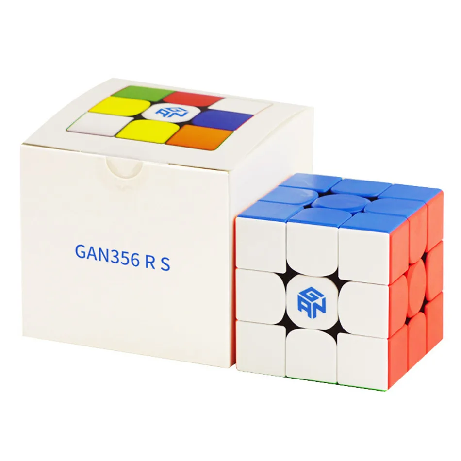 Оригінальний GAN 356 R S 3x3 Cube Professional Speed Cube Puzzle 356R S Magic Cube 3x3 Cubes Gan 356rs Розвиваючі іграшки для дітей