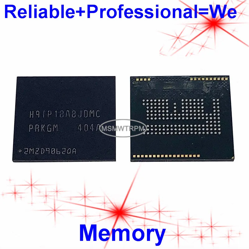 H9TP18A8JDMC H9TP18A8JDMCPR KGM BGA162Ball EMCP 16 + 8 Гб памяти новые оригинальные и б/у спаянные шарики