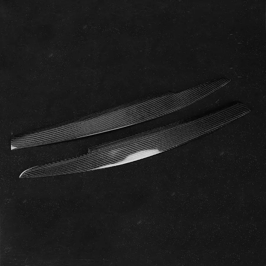 Headlight Eyebrow Trim Sticker Carbon Fiber Fits for Scirocco 2008 2009 2010 2011 2012 2013- Decorative Accessory