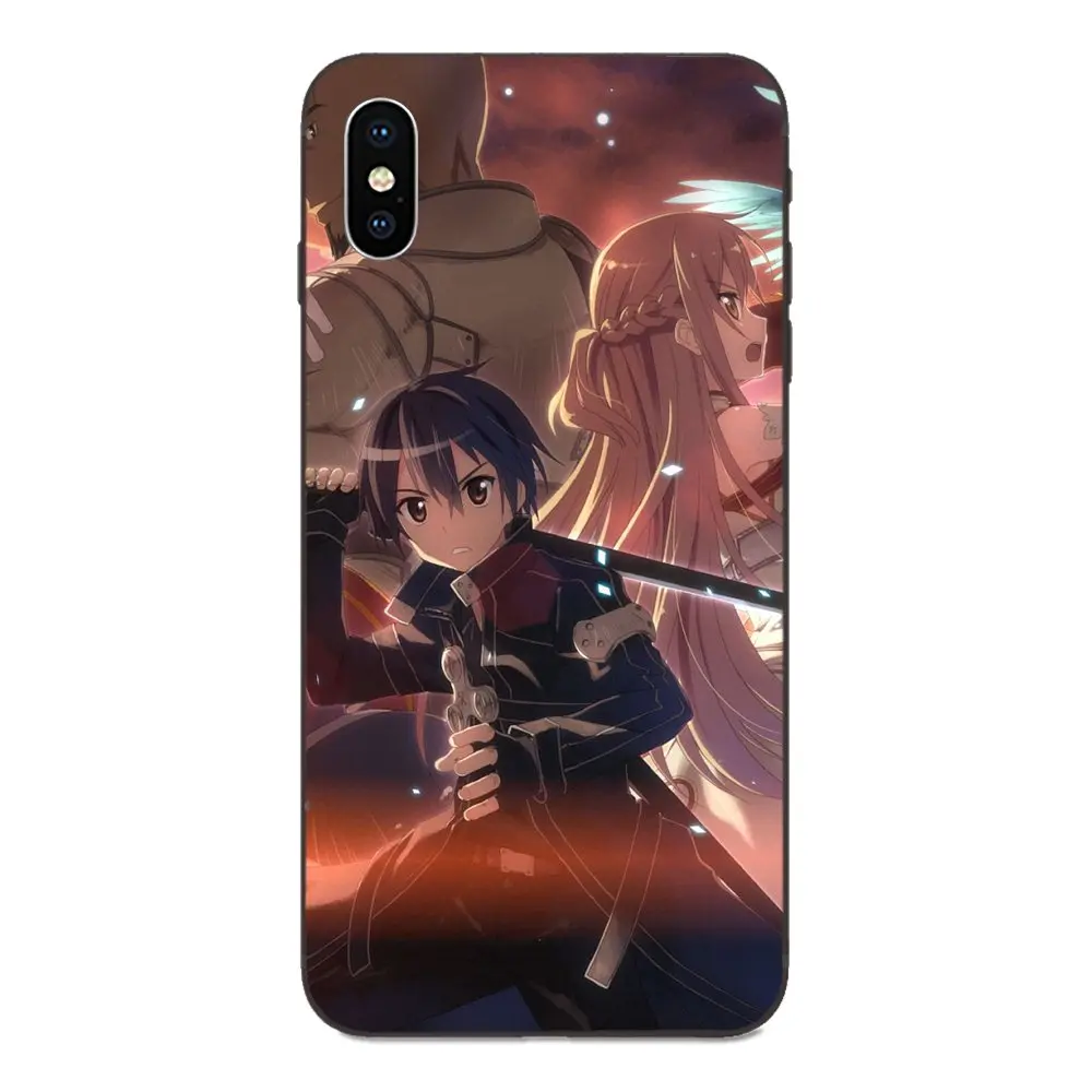 as picture Для huawei Honor 5A 6A 6C 7A 7C 7X8 8A 8C 8X9 9X10 10i 20 Lite Pro Мягкий ТПУ заказной телефон Sword Art Online Sao Аниме Манга - Цвет: as picture