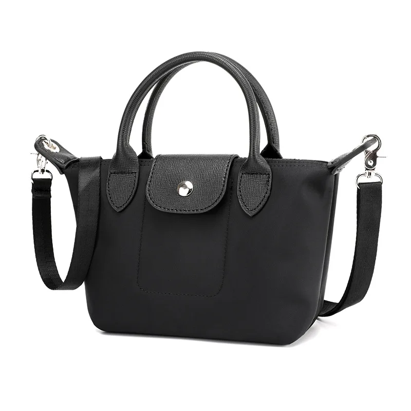 

New Style Fashion Western Style Simple Shoulder Bag Women's Waterproof Nylon Bag Light Shopping Commuting Hand Shoulder Bag