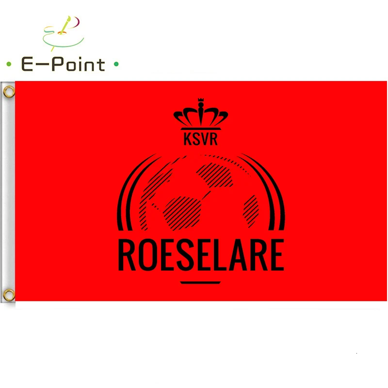 Бельгийский KSV Roeselare флаг 2ft* 3ft(60*90 см) 3ft* 5ft(90*150 см) размер рождественские украшения для домашнего флага баннер