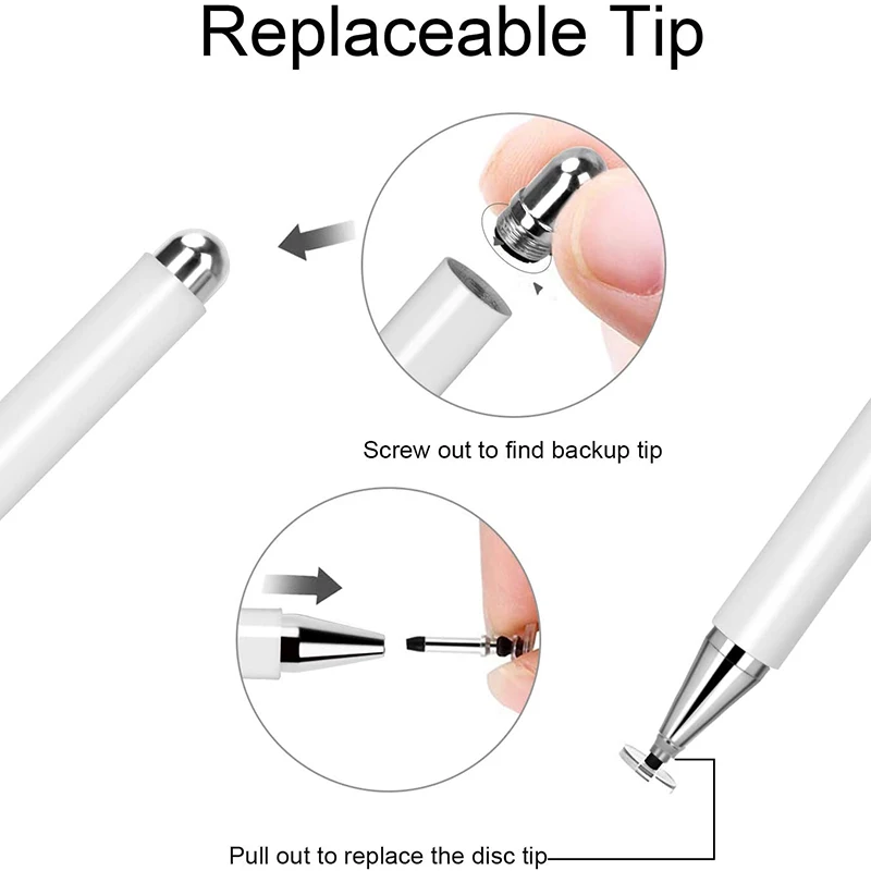 Универсальный емкостный стилус ручка для сенсорного экрана iPad карандаш Apple Pencil 1