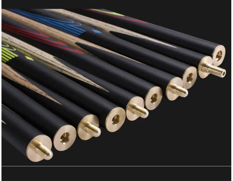 Jianying 3/4 Снукер cue Stick 10 мм черный 8 чехол для кия набор Китай
