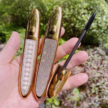 

Biya Biya diamond sparkling thick curling Mascara waterproof long-lasting fiber does not halo dyed explosive online red makeup