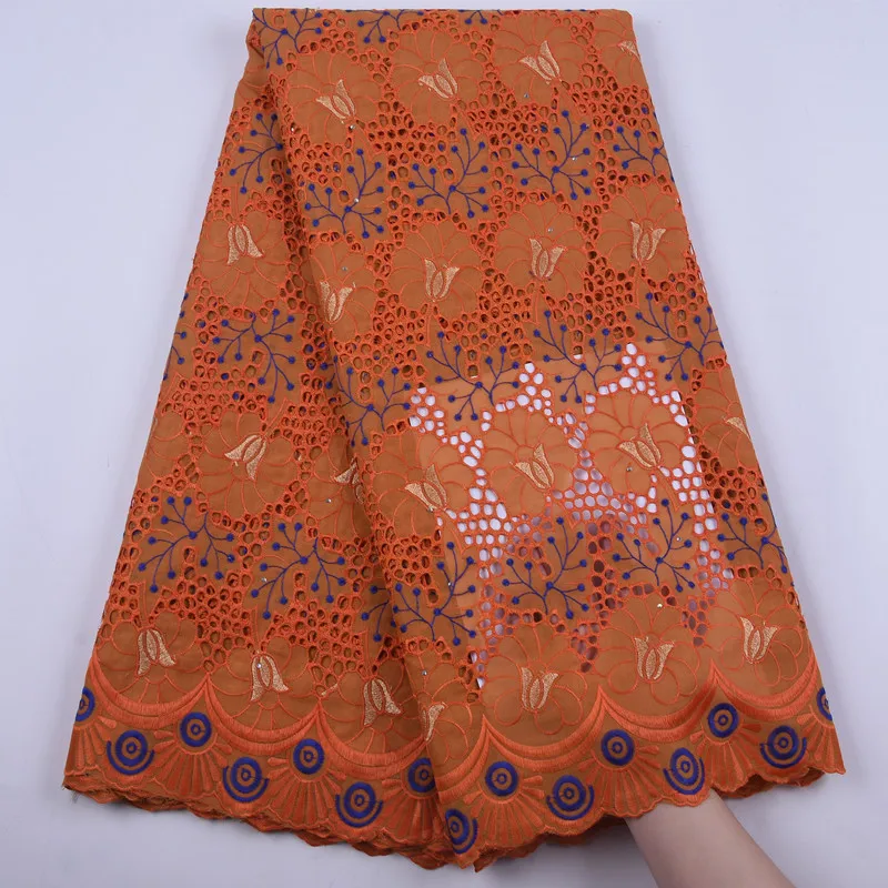2020 Высокое качество африканская сухая кружевная ткань французский 100% хлопок