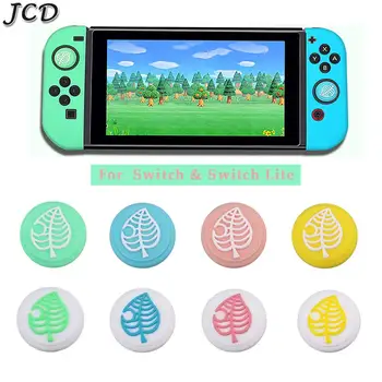 

JCD 4PCS Silicone Caps For Nintendo Switch NS Lite Joy-Con Thumb Stick Grip Cap Cover Soft Case Joystick Analog Stick Cap
