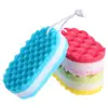 3pcs Bath Face Face Bath Body Wash Scrubber Super Massage Brush Scrubber Sponge Cleaner Bathroom Shower Bathing 2