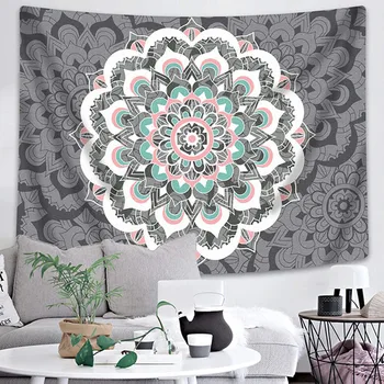 

Hot New Indian Mandala Tapestry Hippie Home Decorative Wall Hanging Bohemia Beach Mat Yoga Mat Bedspread Table Cloth