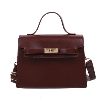 

2020 new fashion one shoulder messenger bag student handbag leather Handbags for Women's Trend Phone bag Small Female handbags