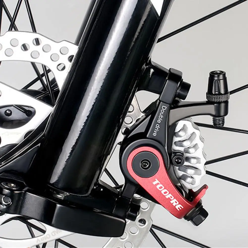 Bicycle Disc Brake Calipers Dual Piston Brake Pads Biking Portable