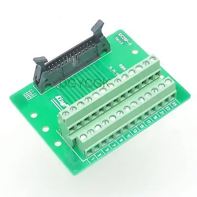 

DHL/EMS 10 Sets IDC 26pin port plug adapter connector header Terminal Breakout PCB Board 2 row -h2