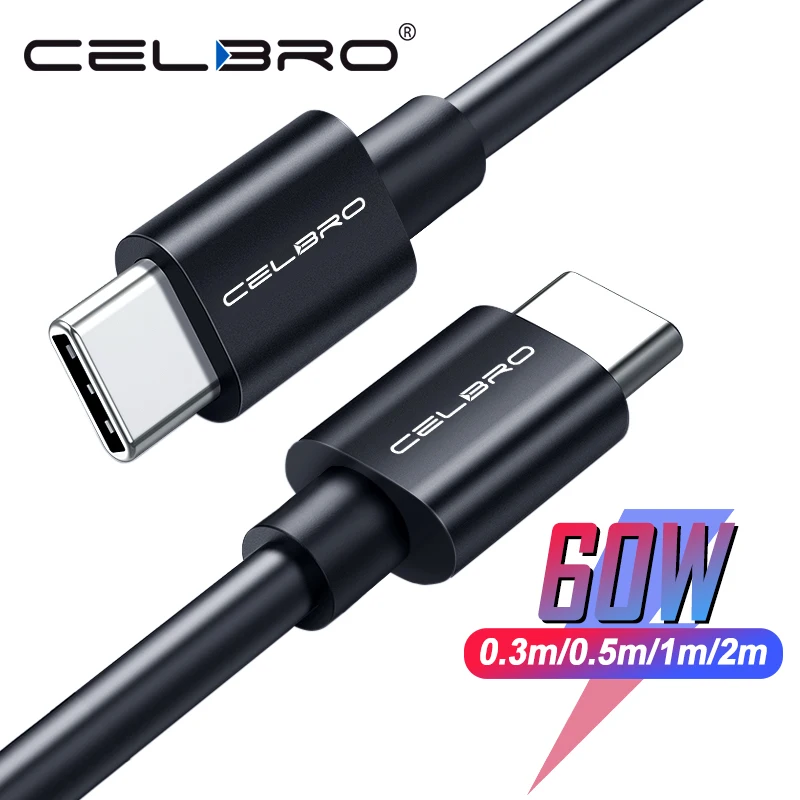

0.5M/1.5M/2M USB Type C to Type C PD Cable QC4.0 Fast Charging for Samsung Galaxy Note 10 S10 Plus Switch USB C to C Cable Kabel