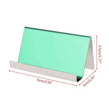 

Stainless Steel Business Name Card Holder Display Stand Rack Table Organizers XXUC