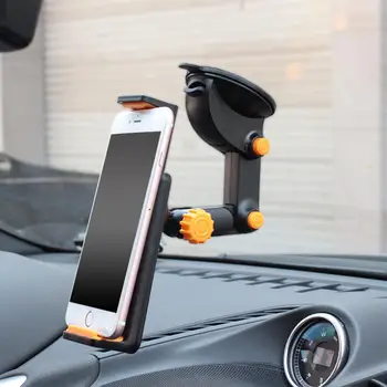 

2 in 1 Car Phone Holder Car Windshield Mount Mobile Phone Holder Stand