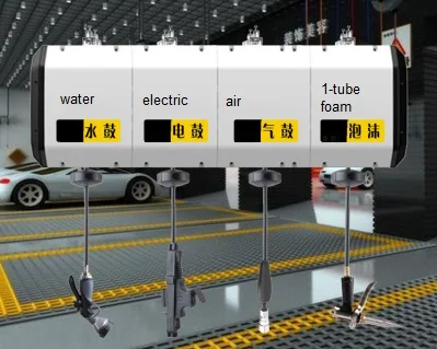 1 水+气+电+泡沫