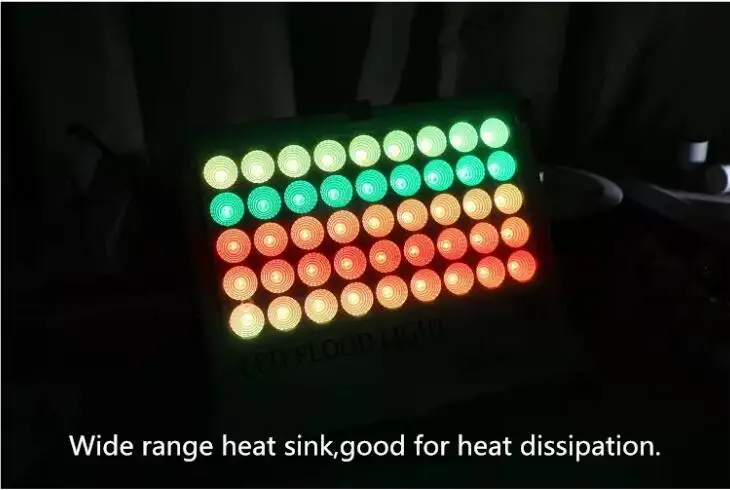 [Seven Neon] AC85-265V 50 Вт наружный водонепроницаемый SMD3030 светодиодный прожектор, RA> 80 высокомощный светодиодный прожектор, квадратный/стадион/придорожный фонарь